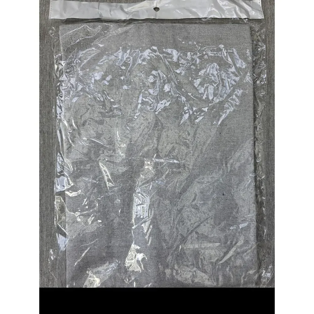 BRUNELLO CUCINELLI Set Of 2 Gray Cotton Linen Garment Bag 24